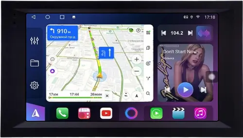 Магнитола для Mercedes-Benz Actros MP4, Arocs - FarCar S500-TS10 монитор 9.5" QLED на Android 14, Быстрая, CarPlay, 4G SIM-слот