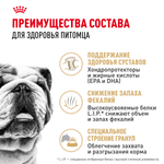 Royal Canin Bulldog Adult Бульдог Эдалт Корм сухой для взрослых собак породы Бульдог от 12 месяцев 3кг