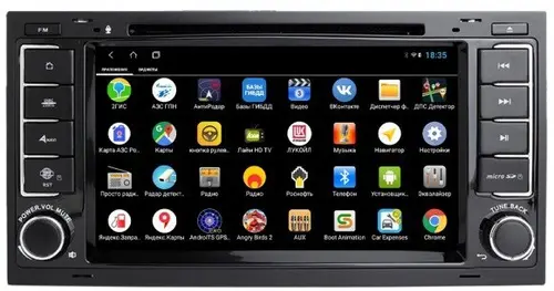 Магнитола для Volkswagen Touareg 2002-2010, Multivan 2003-2015 - Parafar PF042XHDDVD на Android 11, SIM-слот