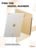 Чехол книжка для iPad 7/8/9 10,2"Gurdini Slim Case полиуретановый шампань