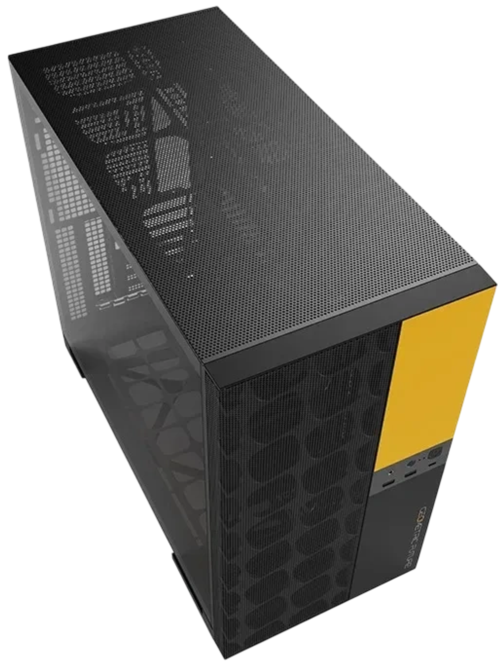 Корпус Geometric Future Model 5 Vent Black Yellow (1AM5VTBY00100) (GF_M5-VENT-YB)