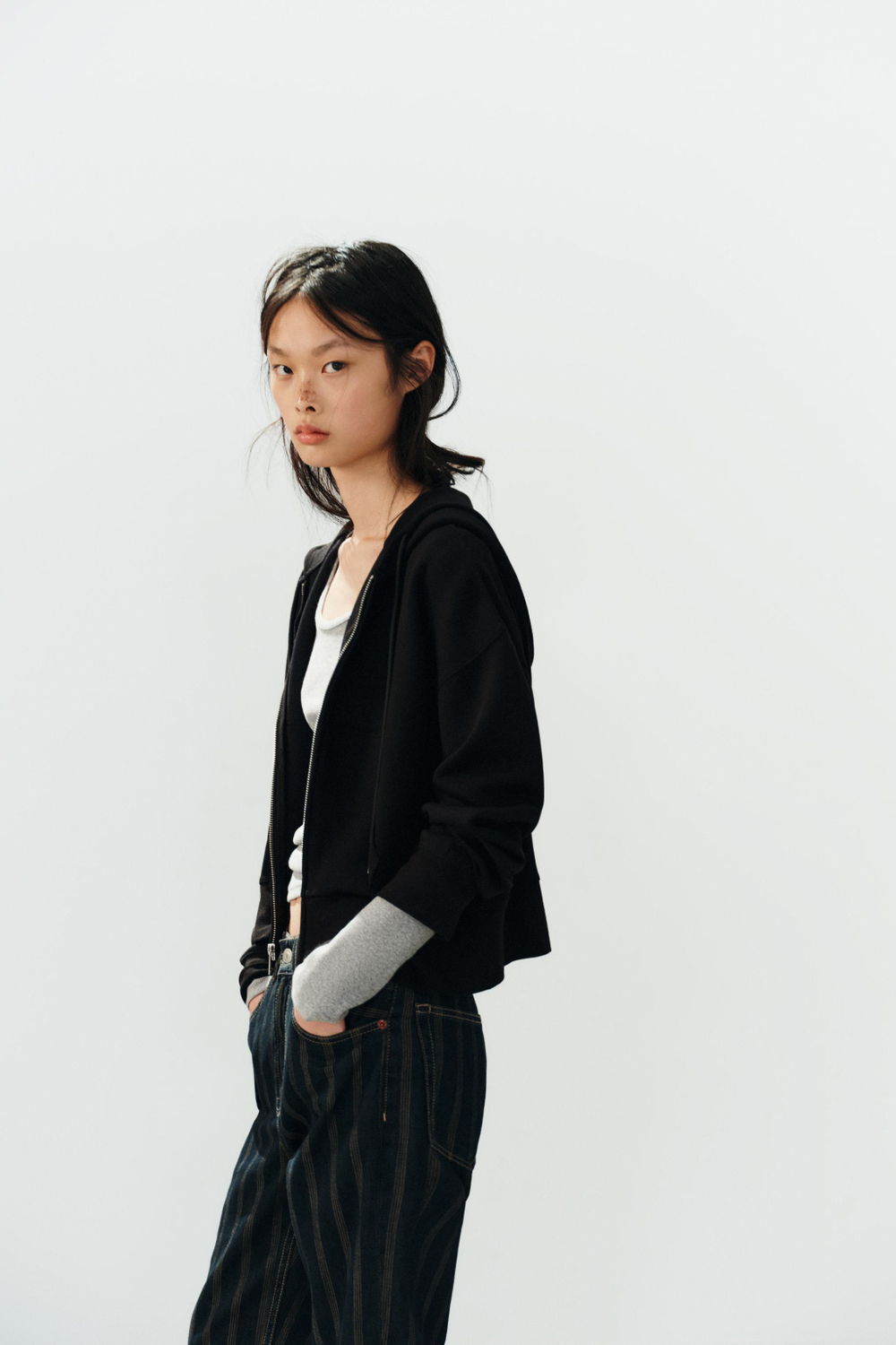 ХУДИ ИЗ ИНТЕРЛОКА — ZARA