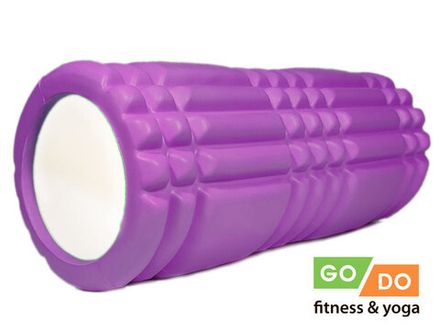 Валик (ролл) для фитнеса GO DO SX3-33-purple+
