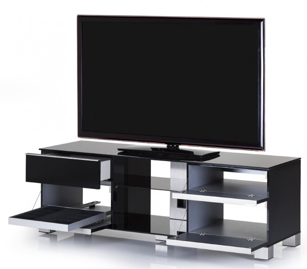 Тумба под ТВ Sonorous MD 8340 B INX BLK MAX