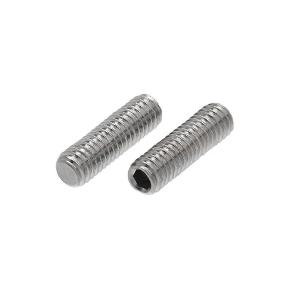 Винт ИСО 4026 [DIN 913] А2 M 6х60 в упак 200 шт установочный с тупым концом, внутренний шестигранник
