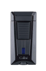 Зажигалка сигарная Colibri Stealth (тройное пламя), черный металлик