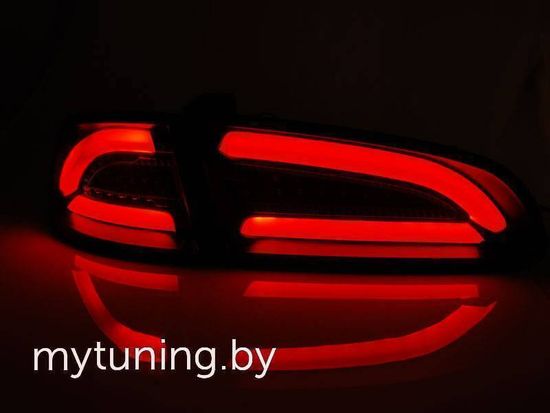 Задние фонари Seat Ibiza 3 smoke led bar