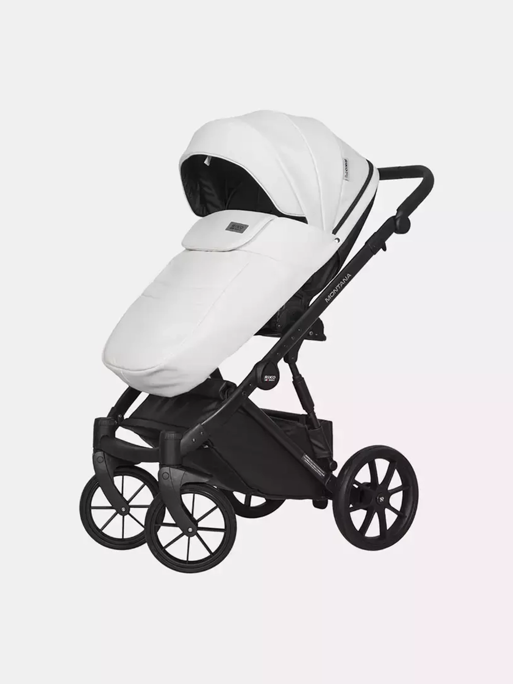 Коляска MONTANA ECCO (2 в 1) (RIKO BASIC) 11 White (белый)