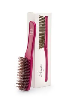 Расческа Majestic Scalp Brush спелая вишня