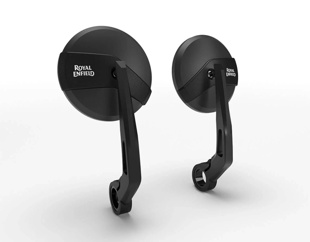 Комплект торцевых зеркал Royal Enfield Black Bar End Mirrors 1990401