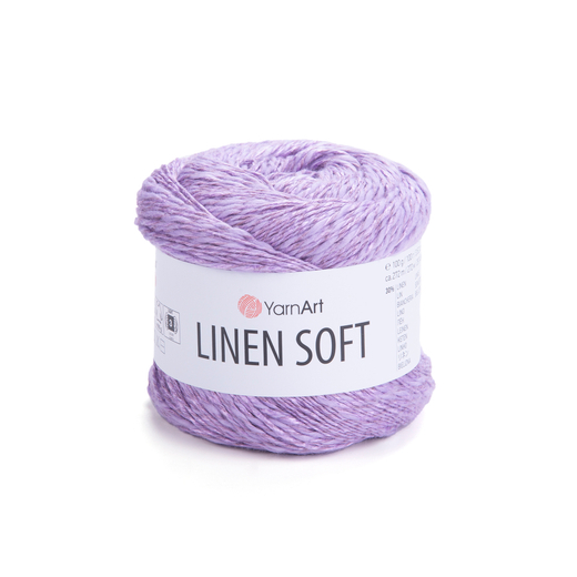 Пряжа YarnArt Linen soft, Сирень