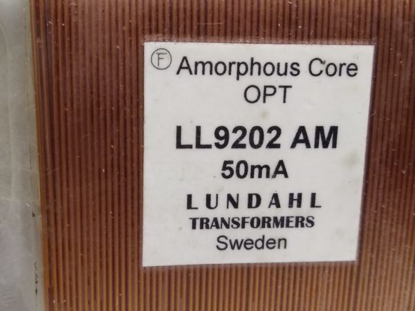 Выходные трансформаторы Lundahl LL9202 Выходные трансформаторы Lundahl LL9202