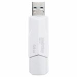 Флеш-диск 64 GB SMARTBUY Clue, USB 2.0, белый, SB64GBCLU-W