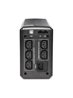 PowerCom Smart King Pro+ SPT-500-II ИБП {Line-Interactive, 500 ВА / 400 Вт, Tower,3 xC13 с резервным питанием и 2 xC13 с фильтрацией, USB, USB} (1154030)