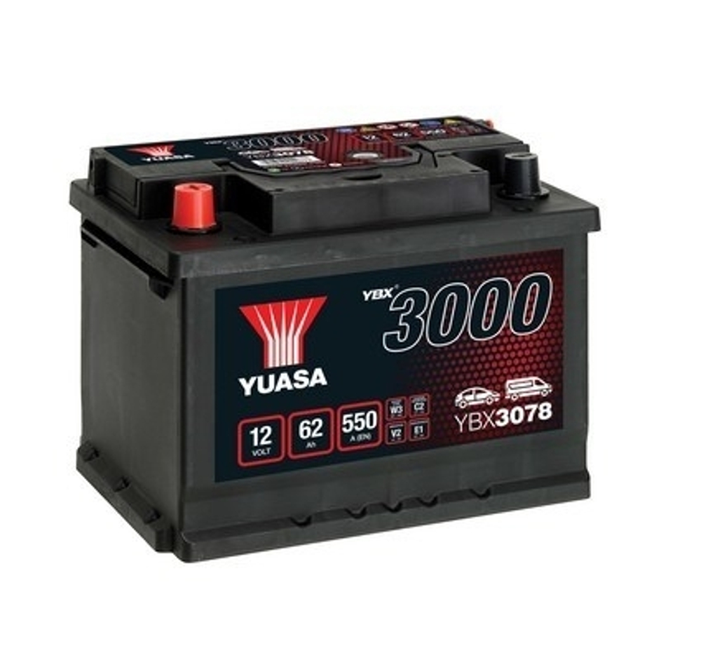 YUASA - YBX3078-YUA - Starter Battery