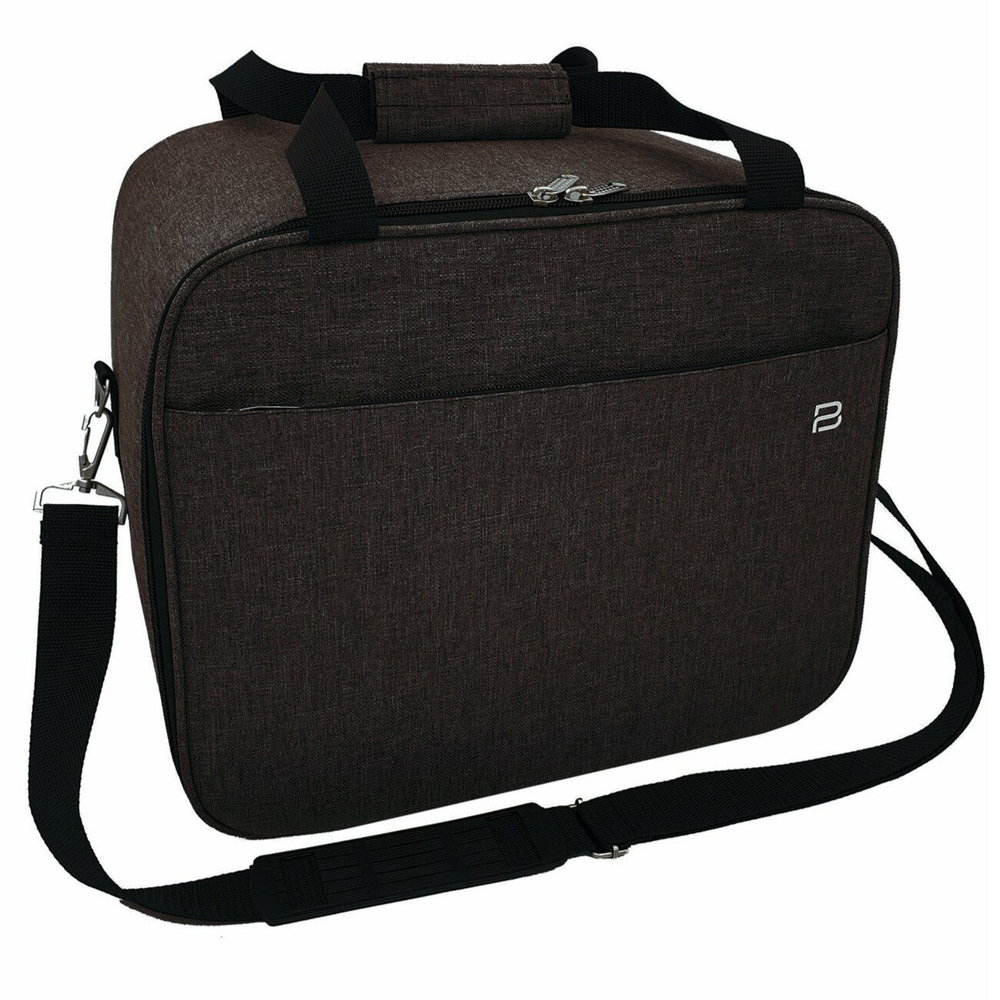 Сумка дорожная для ручной клади Pobedabags Комфорт brown 36 х 20 х 27