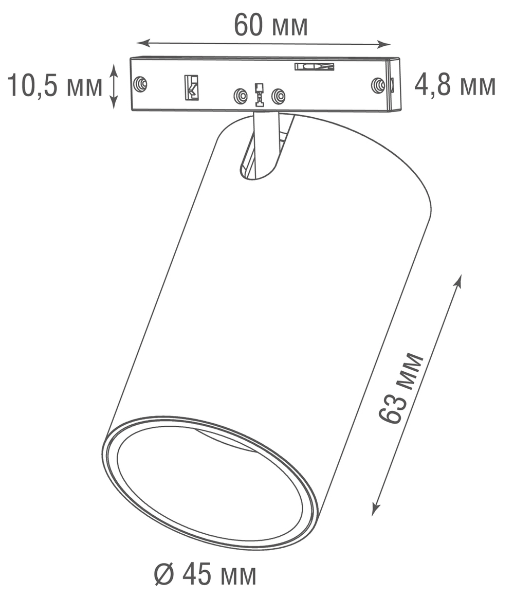 Размеры DL20732WW7WB