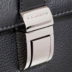 Портфель Piquadro Modus черный кожа и нейлон (CA1152MO/N) 5