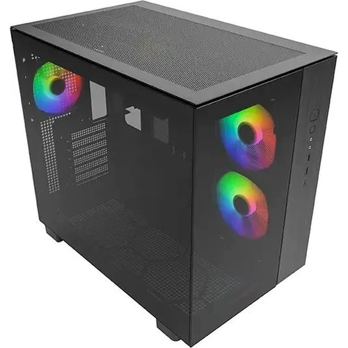 Корпус Midi-Tower Montech KING 65 PRO, ARGB, ATX, черный (KING65PB)