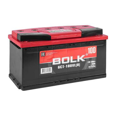 Аккумулятор BOLK EFB Stop&Go 100 А/ч обратный R+ 353x175x190 L5 EN 850 А