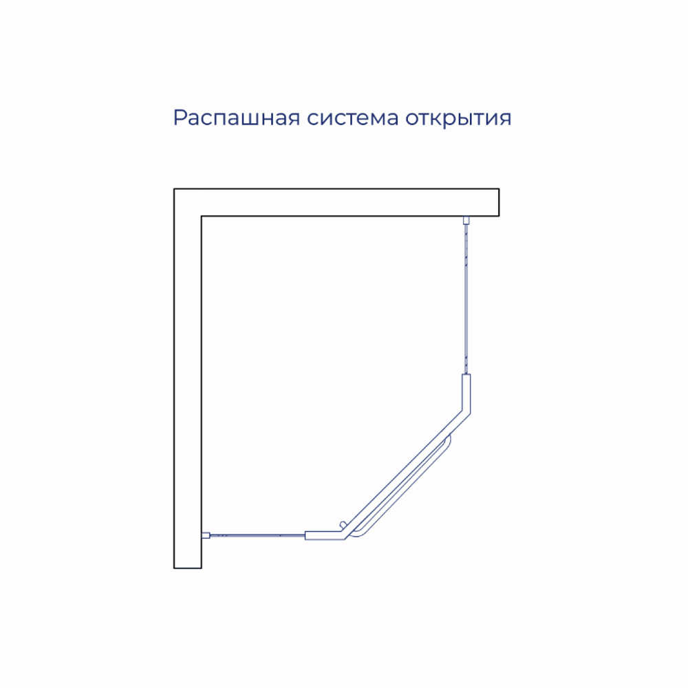 Душевой уголок RGW PA-091 (Прозрачное, 800x900)