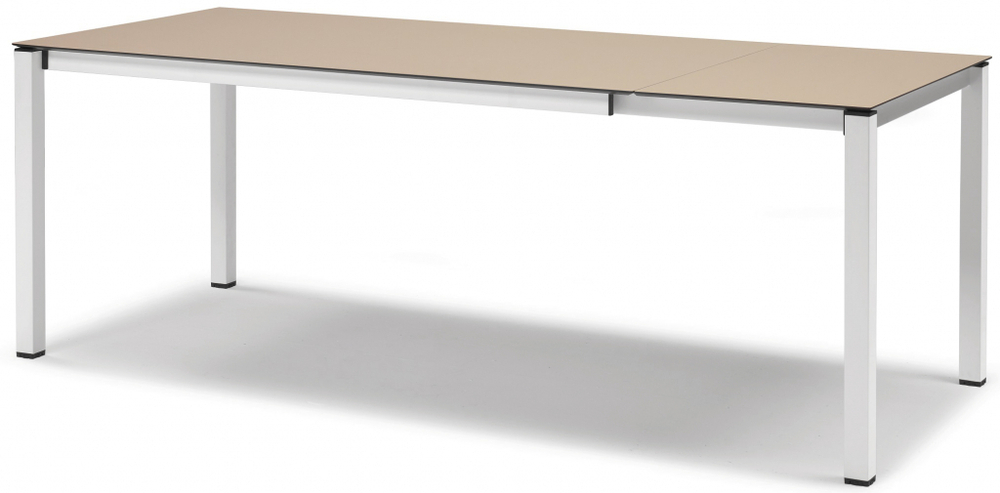 Стол ламинированный раздвижной Scab Design Pranzo Extendable, белый, тортора