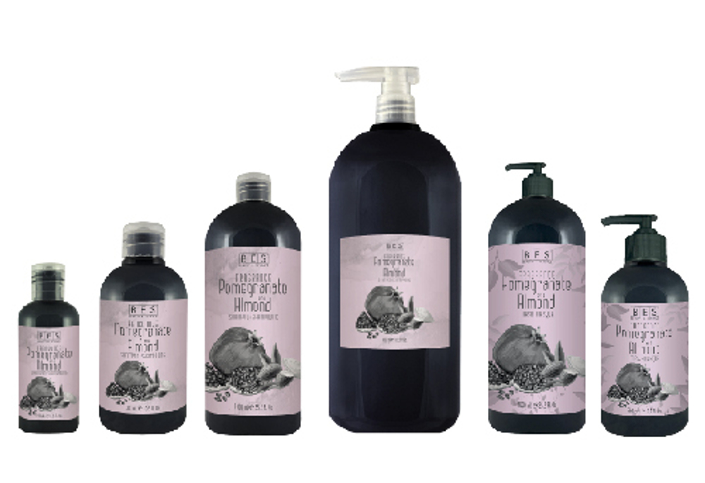 Шампунь для волос «Pomegranate and Almond» (с ароматом Граната и Миндаля), Fragrance, BES (pH=4,5)