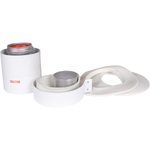 ROMMER Начальный участок вертикальный коаксиальный 60/100 (Baxi (кроме ECO Nova/Classic), Ariston, Vaillant, Viessmann, Kiturami, Mizudo, Beretta, Oasis, Wolf, Haier, Tiberis, DeDietrich, Arderia) хомут в комплекте + втулка D60 L-50