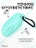 Чехол для Airpods Pro 3 Gurdini прорезиненный soft touch c карабином Мятный