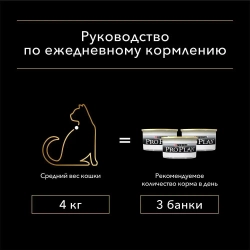 Корм для кошек Pro Plan DELICATE, паштет со вкусом индейки, для чувствительного пищеварения