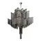 Подвесная люстра Stream 10208/800 Gunmetal Loft It