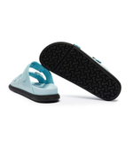 Шлепанцы кожаные st barths Birkenstock - голубой(1026418)