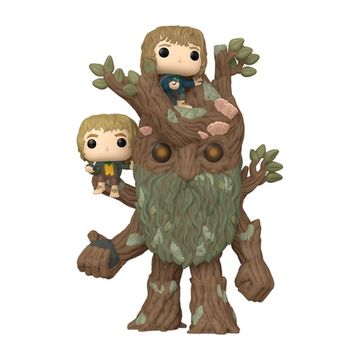 Фигурка Funko POP! Movies LOTR Treebeard with Merry & Pippin 6" (1579) 80834