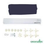 Тент садовый Green Glade 10061 2х2х2х2,6м, полиэстер
