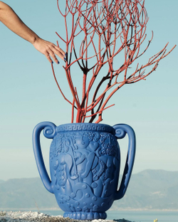 Ваза Amfora Blue 11522B