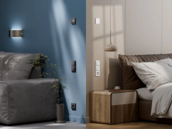 ATLASDESIGN SMART 1-кл. ВЫКЛЮЧАТЕЛЬ с подсв., Zigbee, сх.1, L+N, 10А, мех., КАРБОН