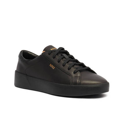 Кожаные кроссовки belwar BOSS BLACK - черный(50522865)