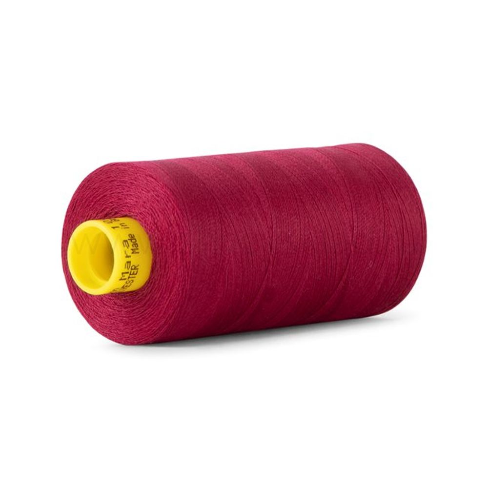 Нитка Gutermann Mara 120 (1000 метров), 1 кат., универсальная | 375 красная слива