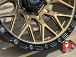 Комплект дисков Fuel Off-Road 18x9 et0 6x139.7