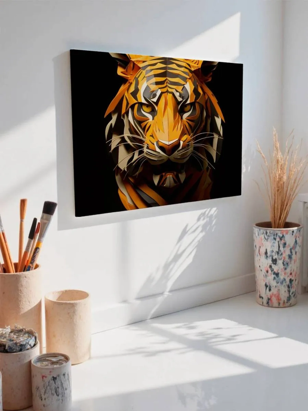 Картина на стену 40 X 50 Тигр