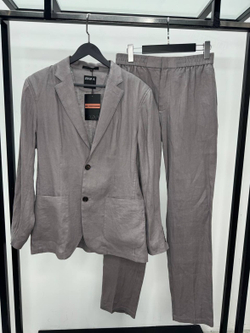 Льняной костюм Ermenegildo Zegna