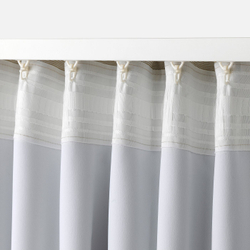 IKEA VILBORG  (ИКЕА ВИЛБОРГ)  -  Шторы затемняющие, 1 пара - бежевые/на ленте 145x300 см