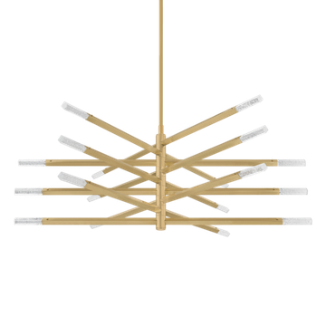 Corbett Strasbourg Chandelier, 142 cm, Vintage Brass