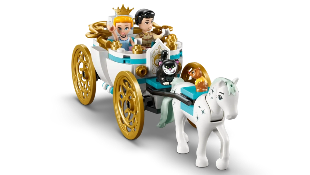 Конструктор LEGO Disney 43275 Замок Золушки и конная карета