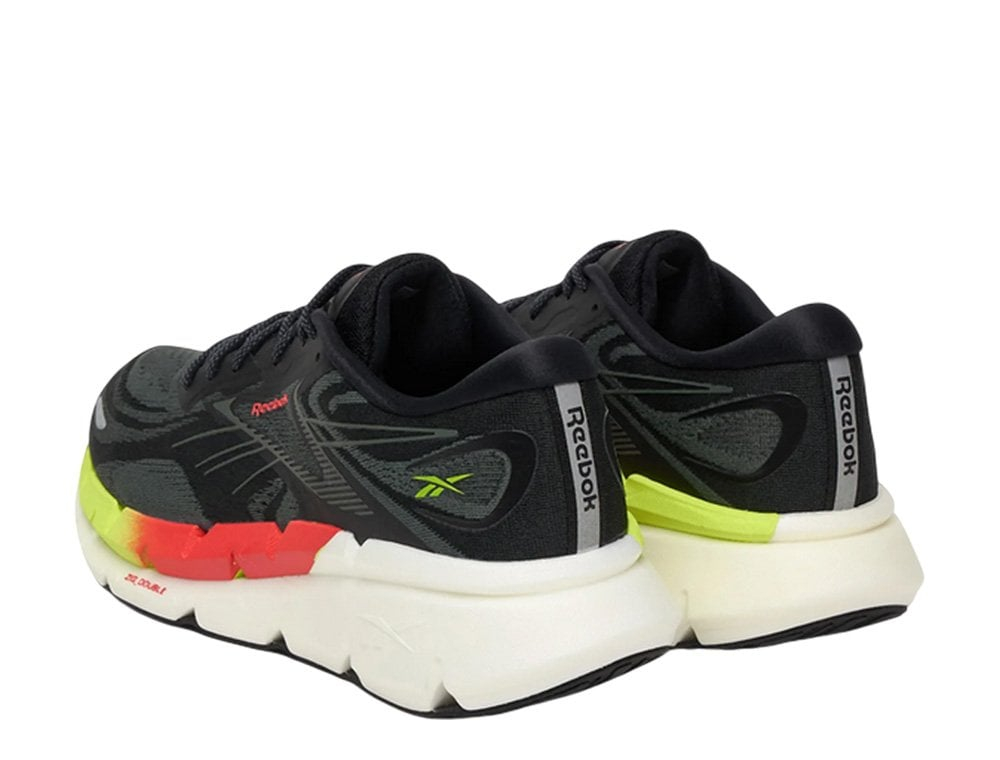 Мужские беговые кроссовки Reebok SS-FloatZig Double Black M Чёрно-жёлтые