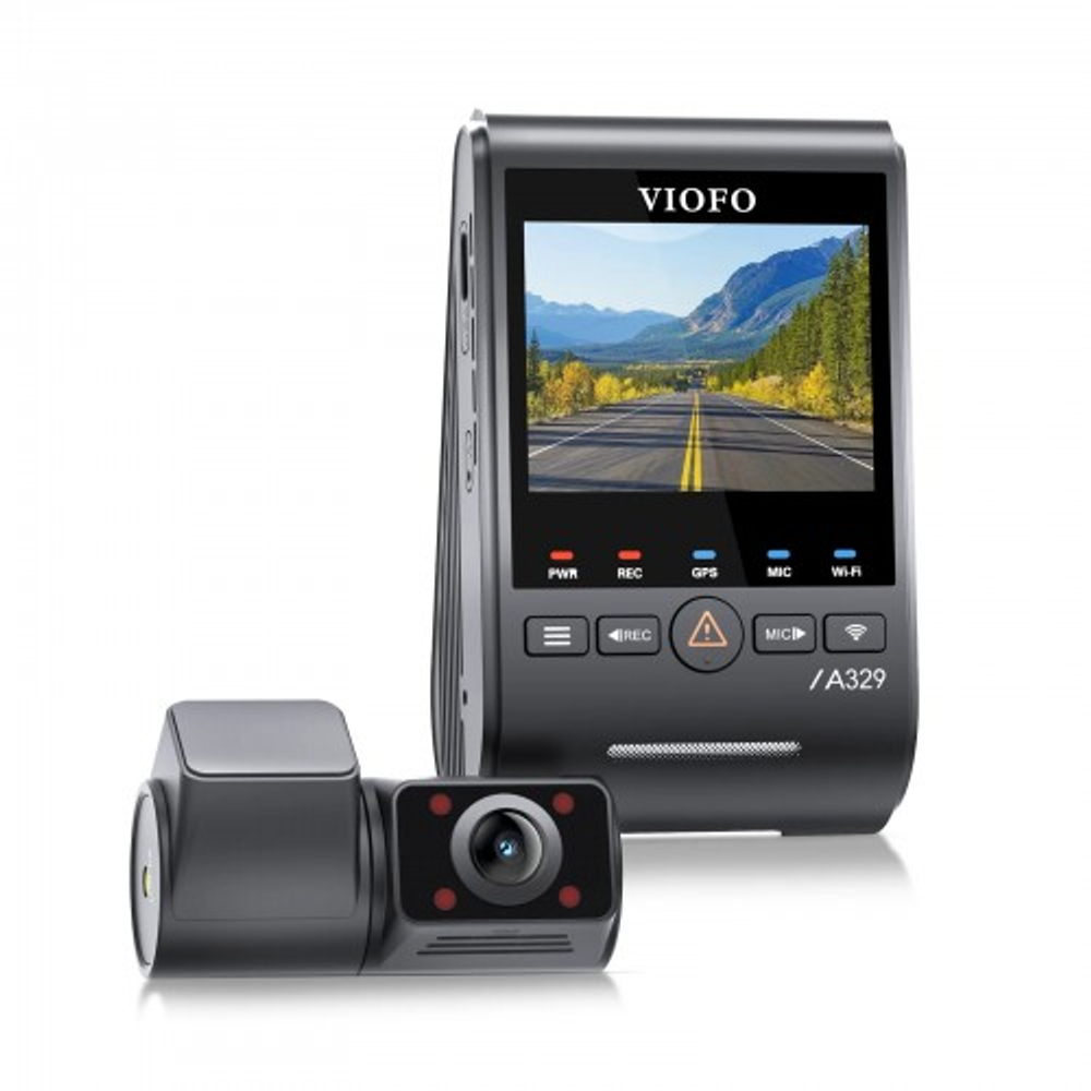 Viofo A329S 2CH IR с GPS, WIFI и двумя камерами