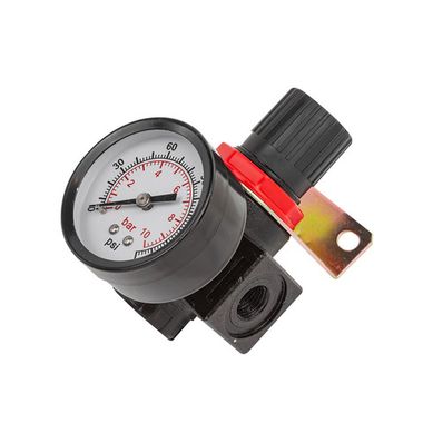Регулятор давления воздуха 1/4''(F)x1/4''(F)(0-10bar,раб. температура 5°-60°) FORCEKRAFT FK-BR2000