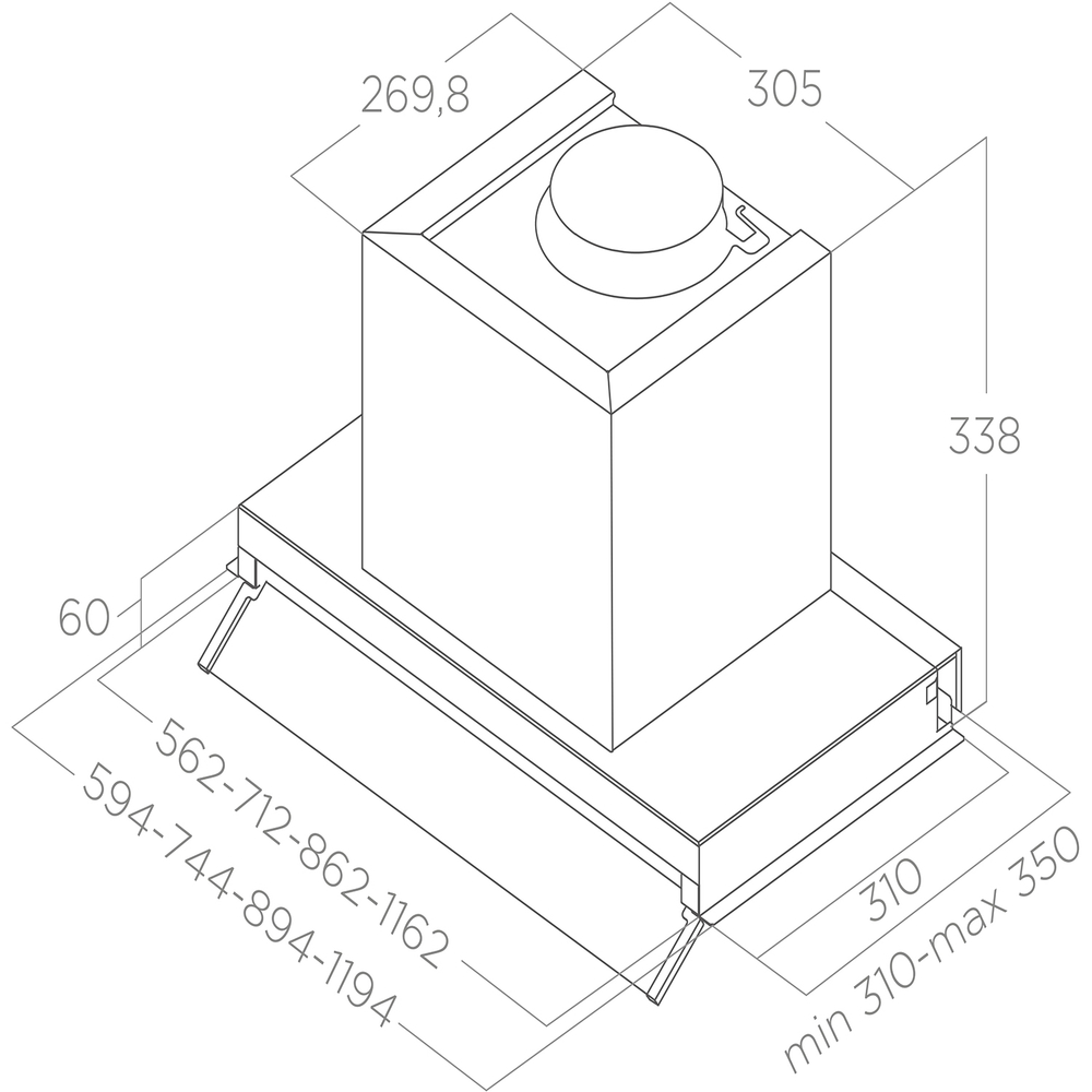 ELICA BOXIN ADV PLUS IX/A/60 PRF0191539
