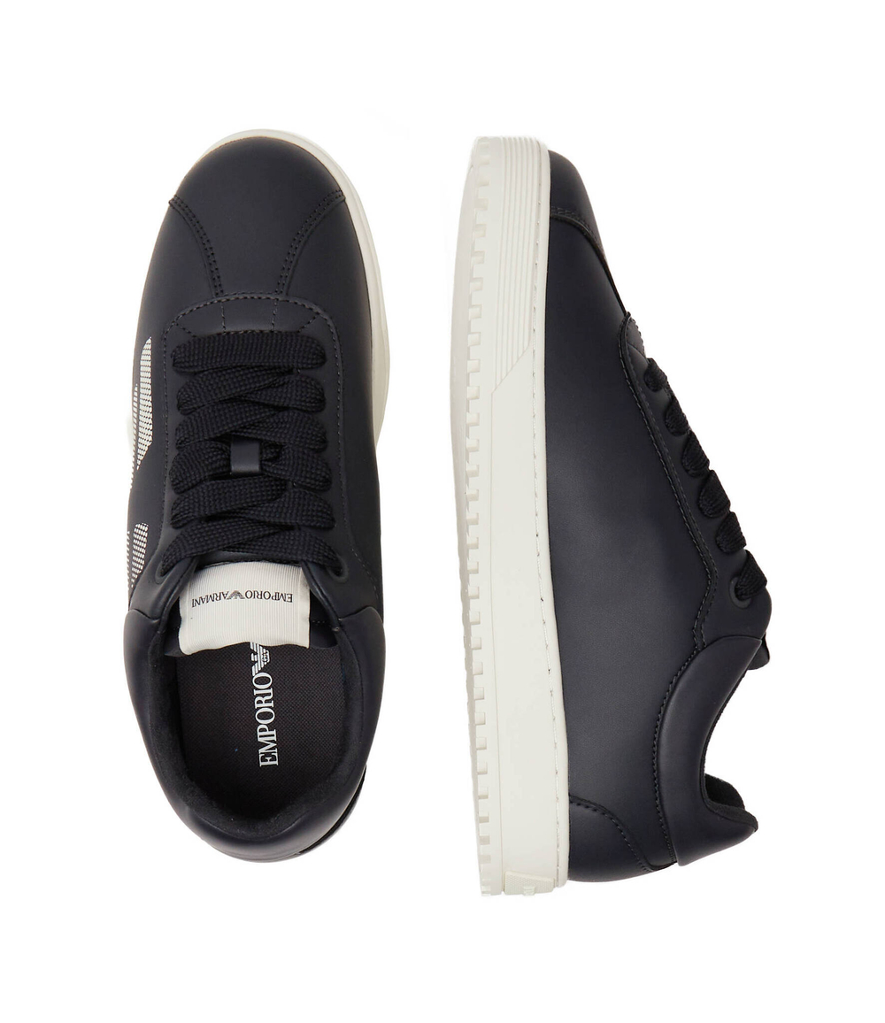 Кроссовки SNK ACTION Emporio Armani - черный(X4X643 XN952)