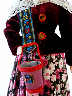 Кукла коллекционная казачка Акулина